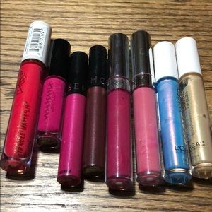 Mixed batch of liquid lipsticks